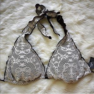 MOSSIMO Boho Brown Bikini Top